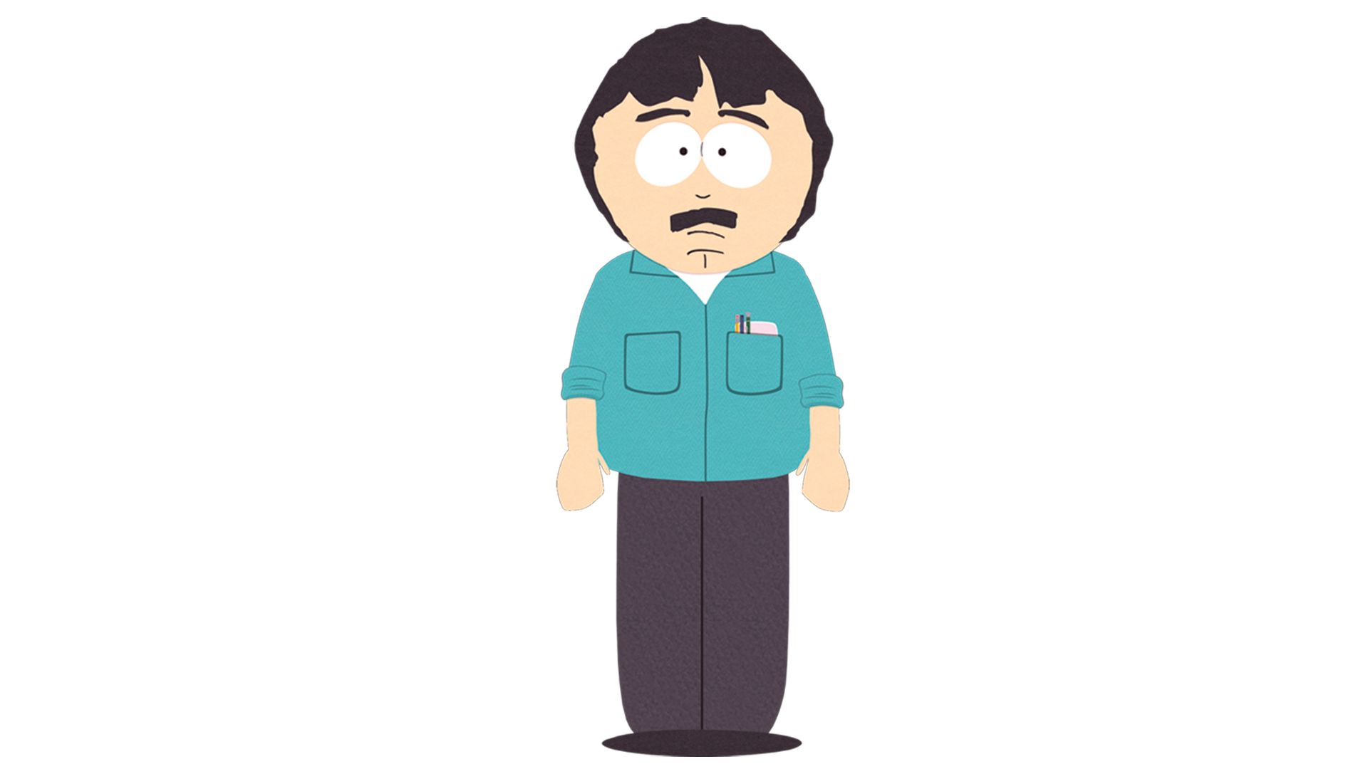 Randy marsh official south. Dad clipart stand tall