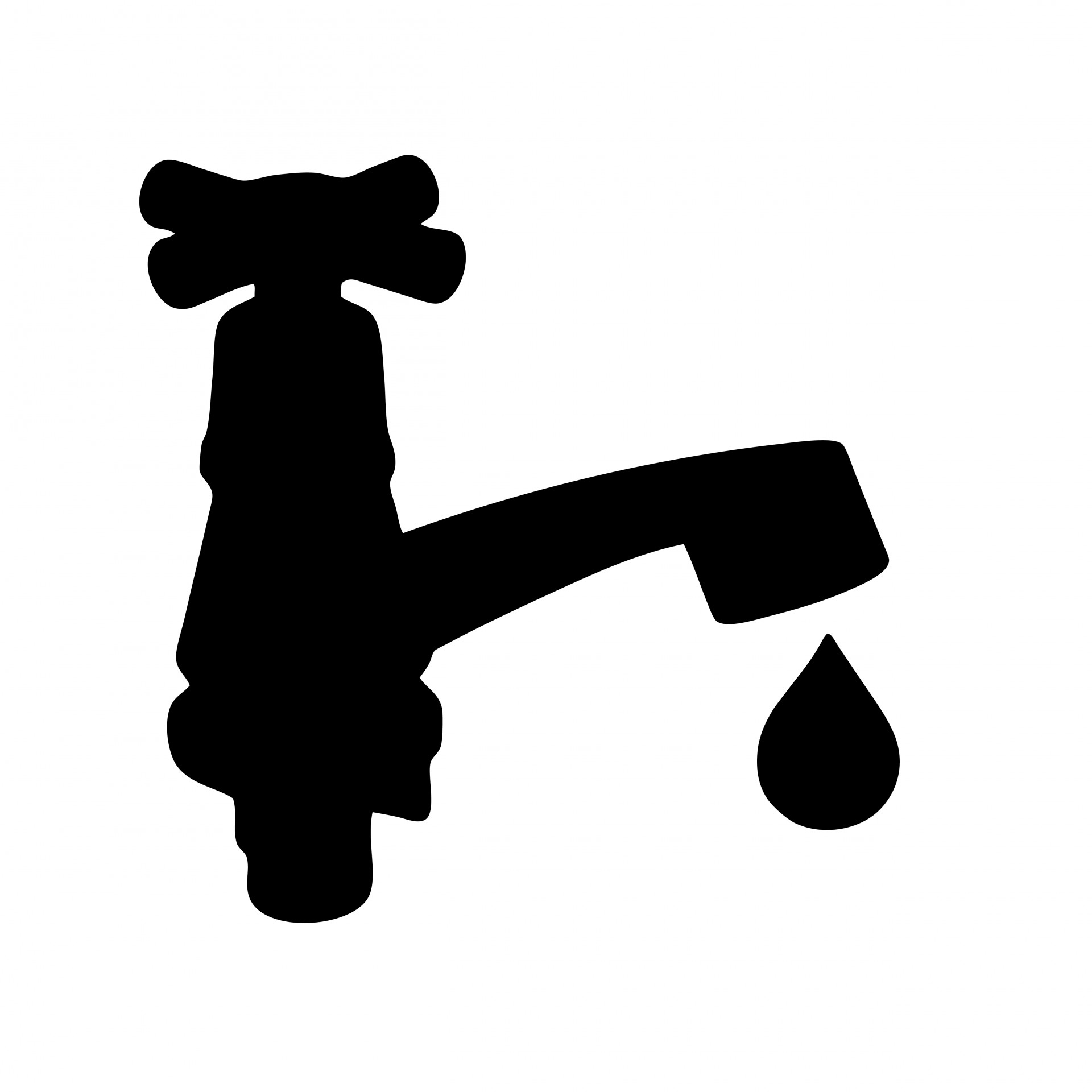 Faucet clipart. Dripping free stock photo