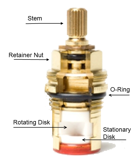 Basics part valves cartridges. Faucet clipart cold water