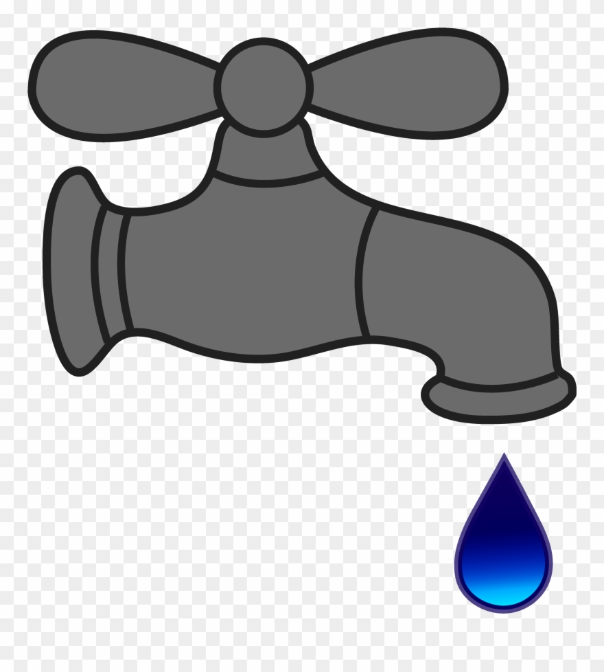 Faucet clipart drip. Pinclipart 