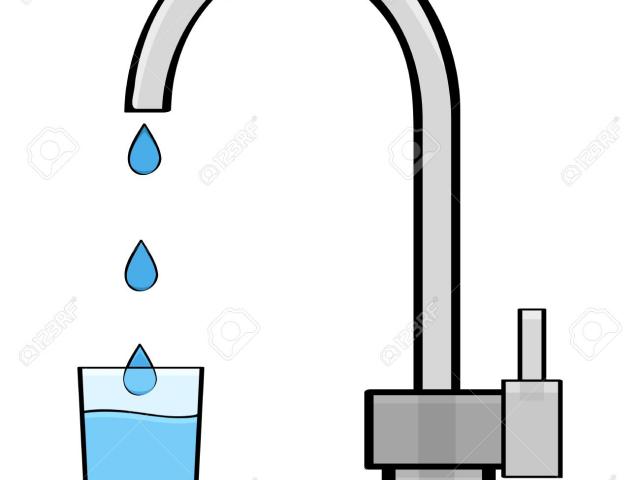faucet clipart glass water