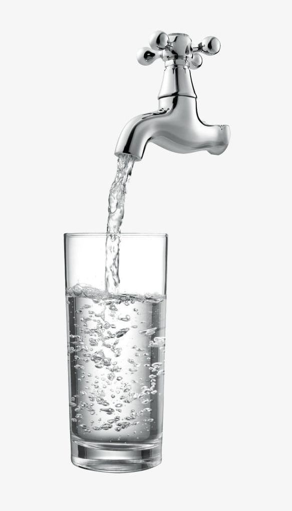 faucet clipart glass water