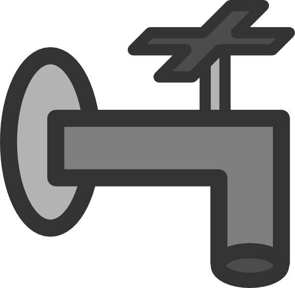 Faucet clipart svg. Clip art at clker