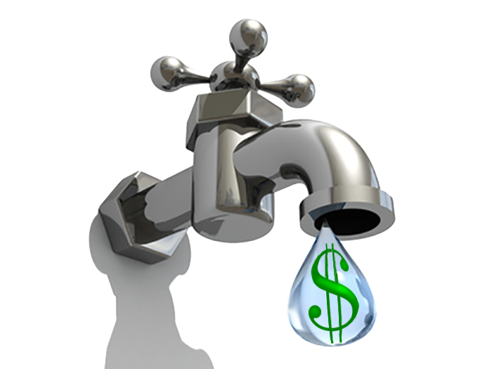 faucet clipart water bill