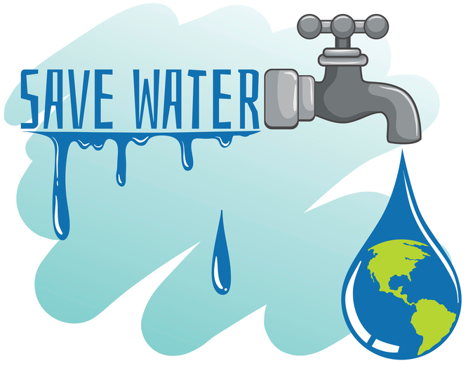 showering clipart water conservation