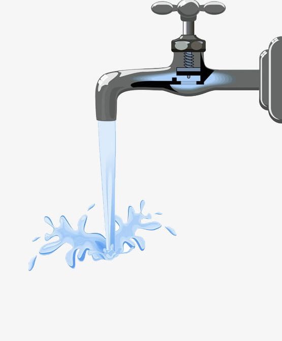 faucet clipart water usage