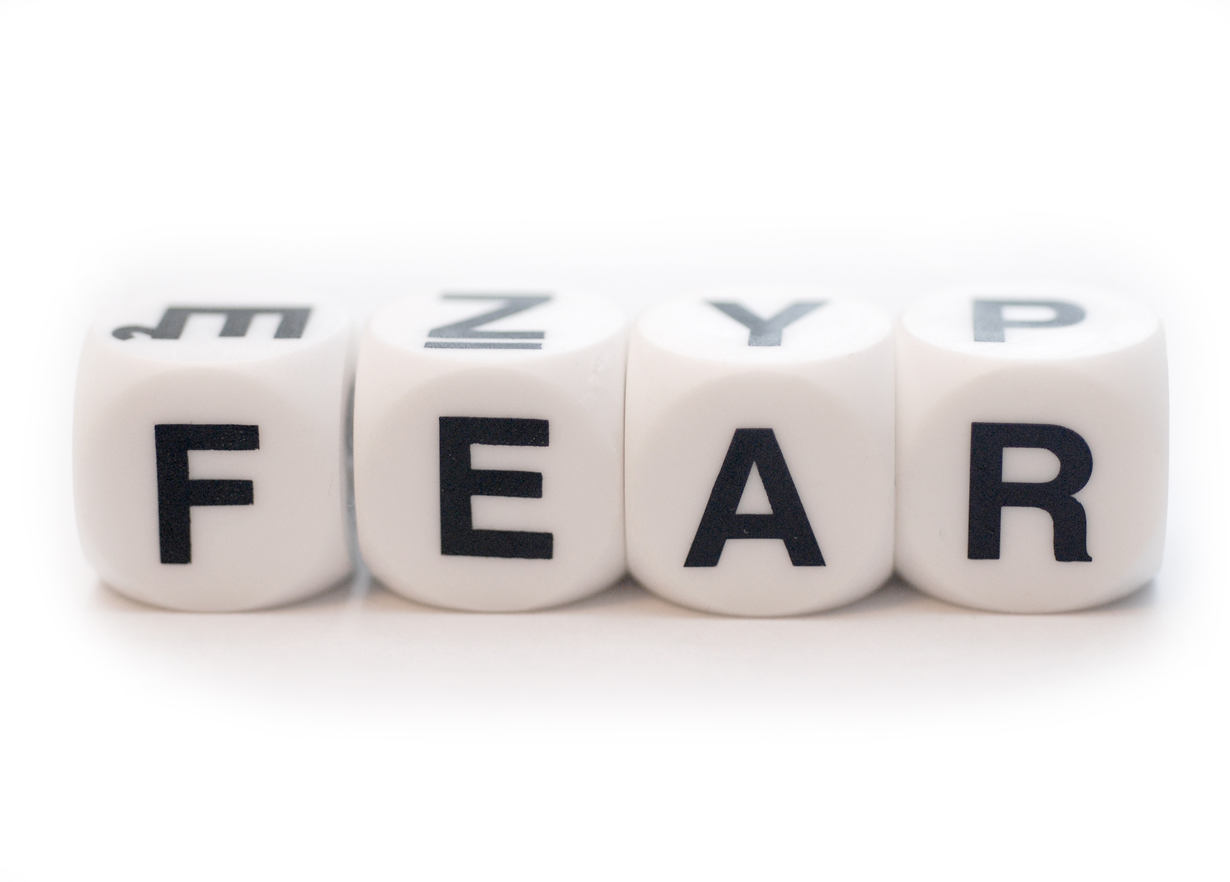 fear clipart fear word