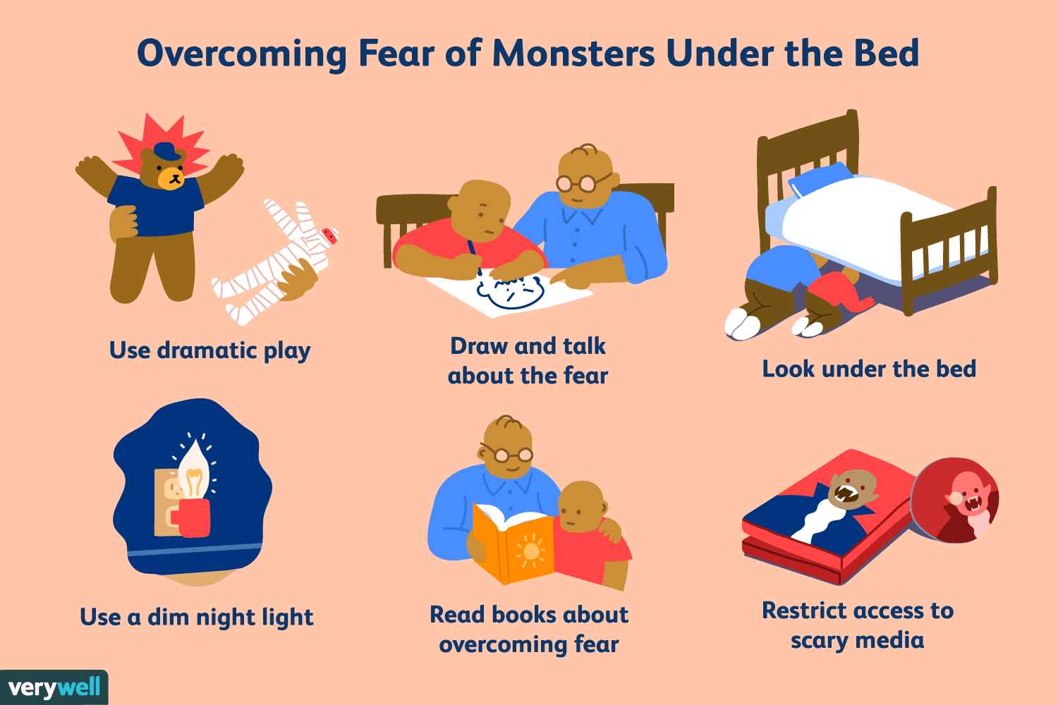 fear clipart monster in closet