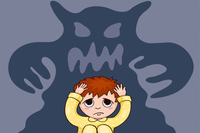 Your biggest carries greatest. Fear clipart pain