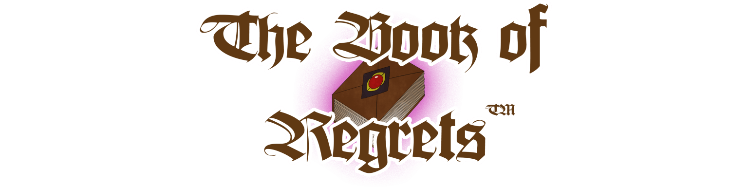 Fear clipart regrets. The book of 