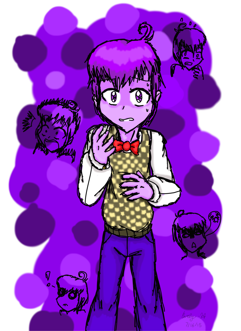 Fear clipart tener. Inside out by carlychannel