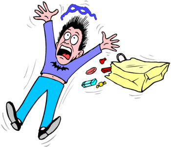 fear clipart worried