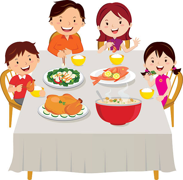 Free eats together download. Feast clipart family event