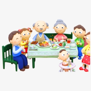 feast clipart family oriented