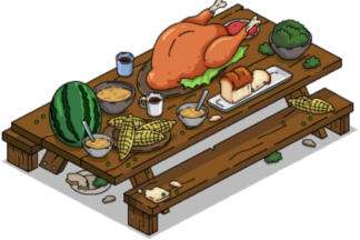 feast clipart feast table