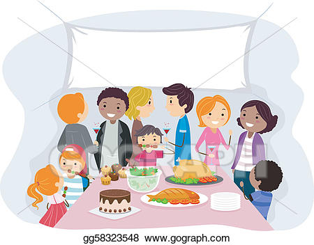feast clipart gathering