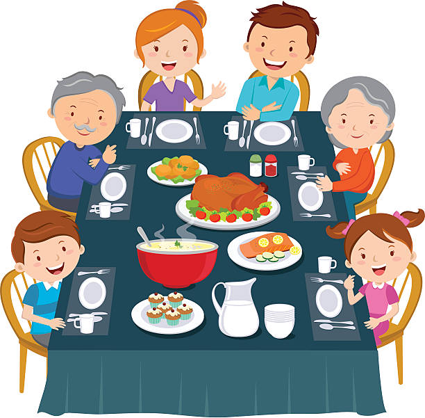 feast clipart kind family