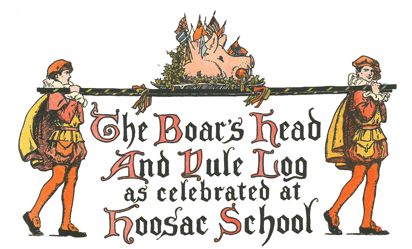 The boar s head. Feast clipart medieval feast