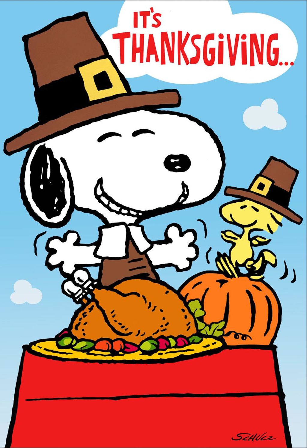 feast clipart snoopy