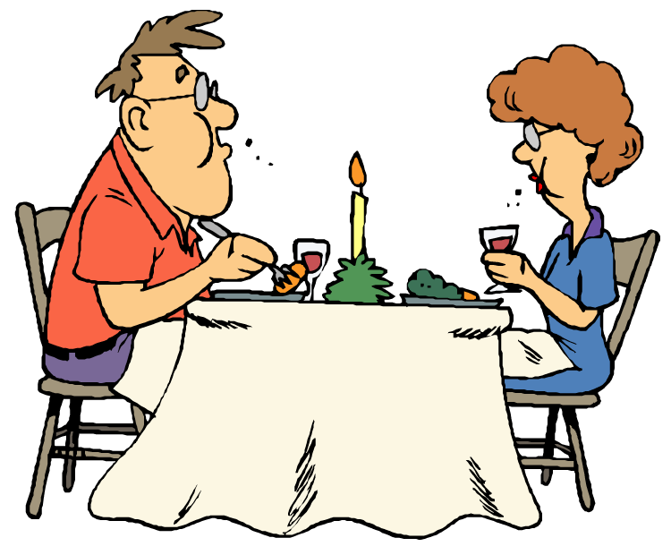 Feast clipart table manner. Cliparthot manners of eat