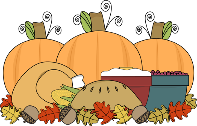 feast clipart thanksgiving food drive