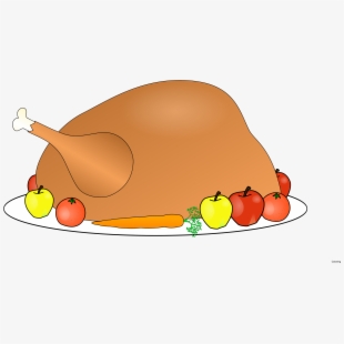 feast clipart thanksgiving plate