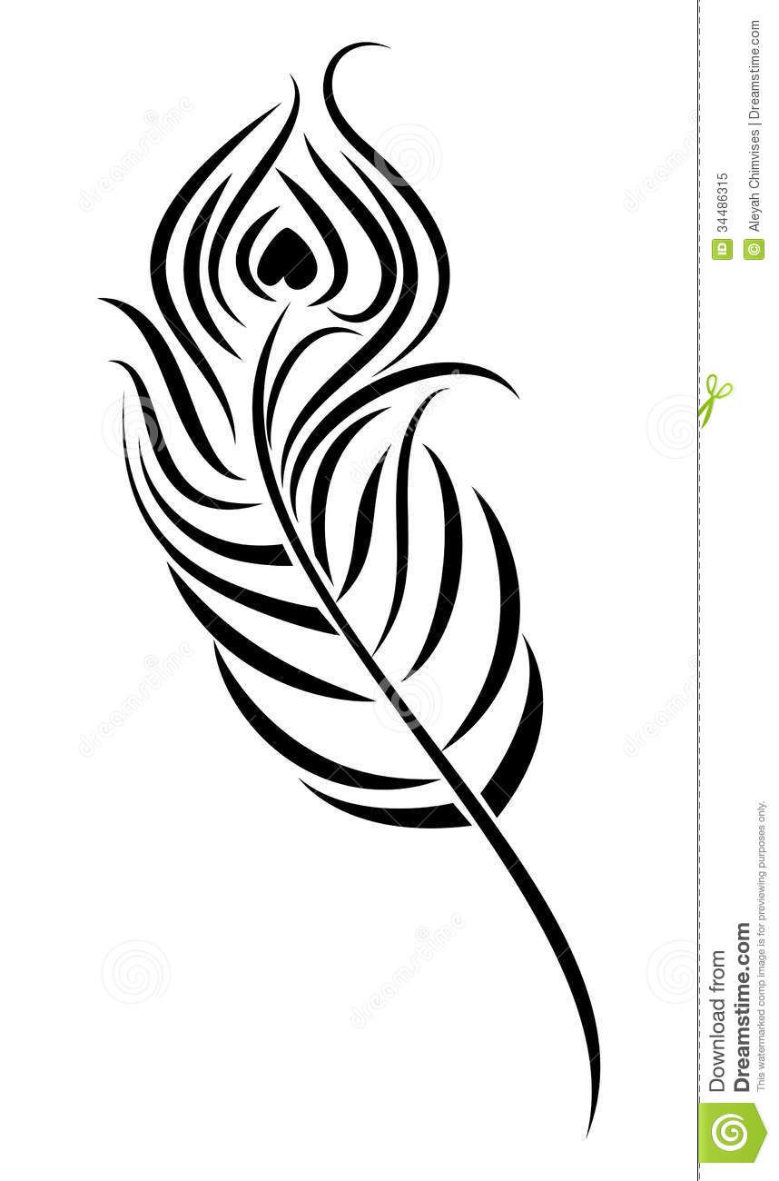 feather clipart artistic