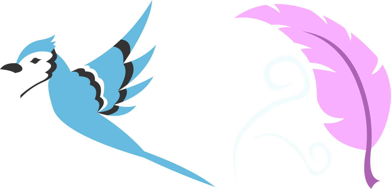feather clipart blue feather