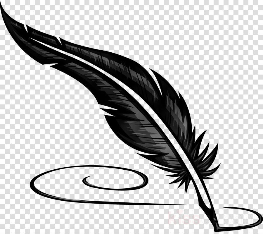 feather clipart book