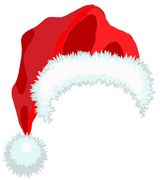 Feather clipart christmas. Santa hat png gallery