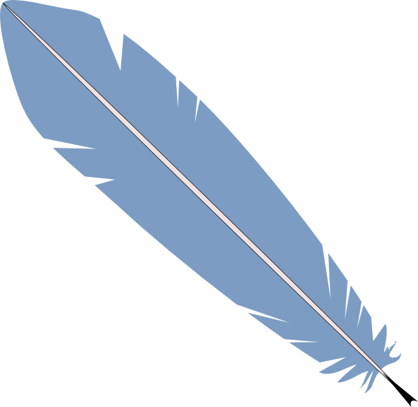 Free cliparts. Feather clipart frame