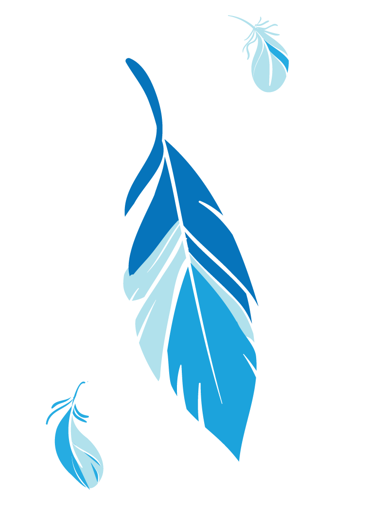 feather clipart lightweight