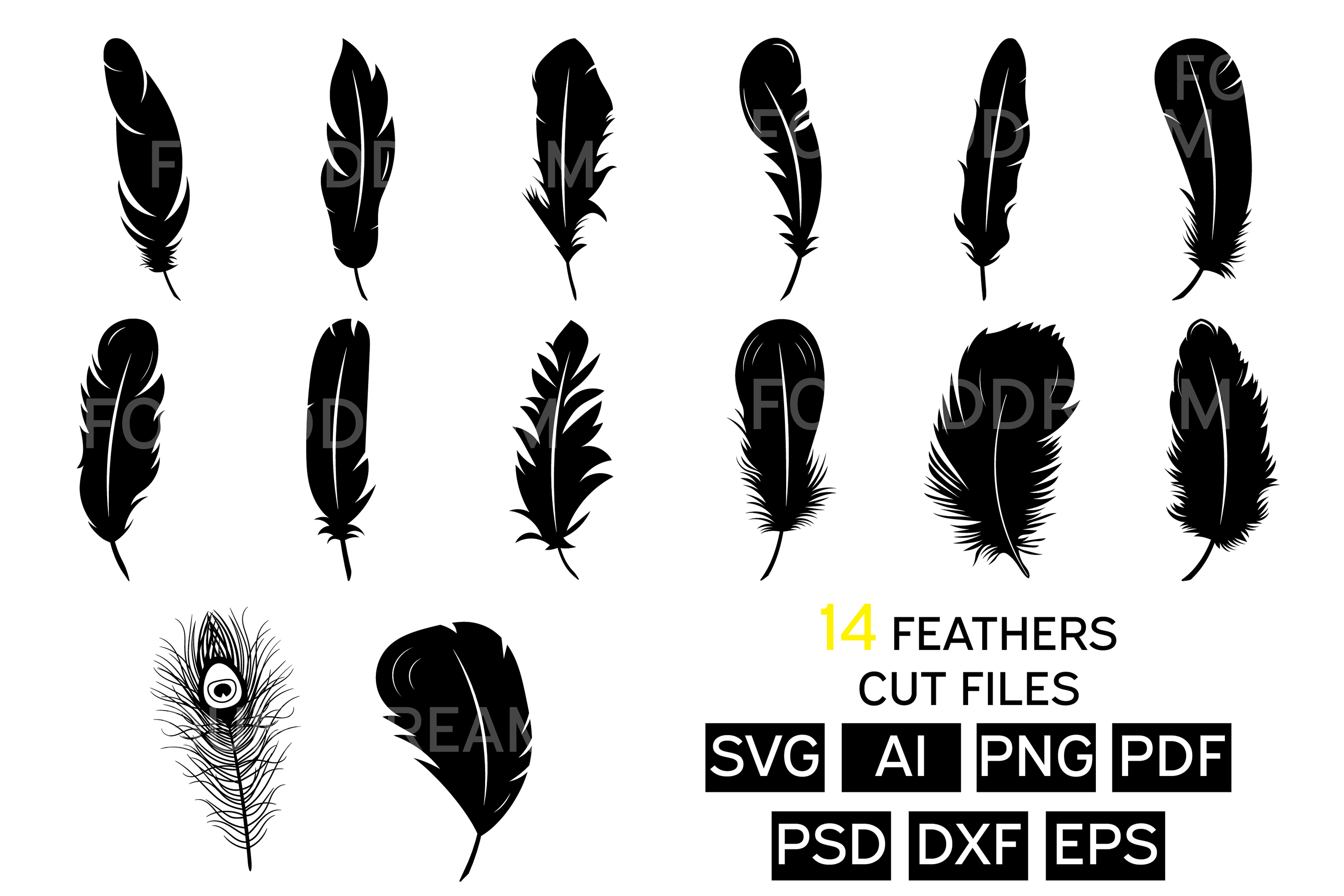 feather clipart svg