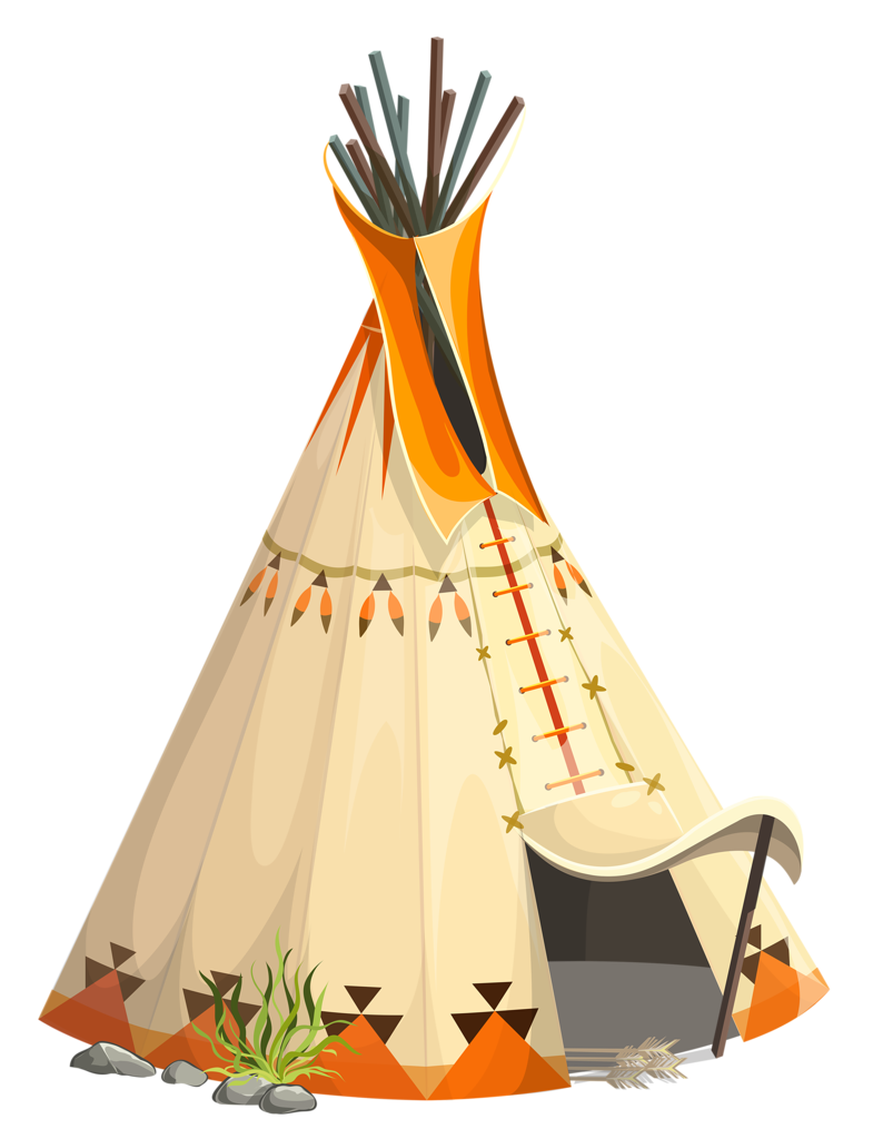 indians clipart tent indian