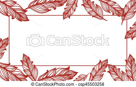 feathers clipart borders