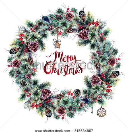 feathers clipart christmas