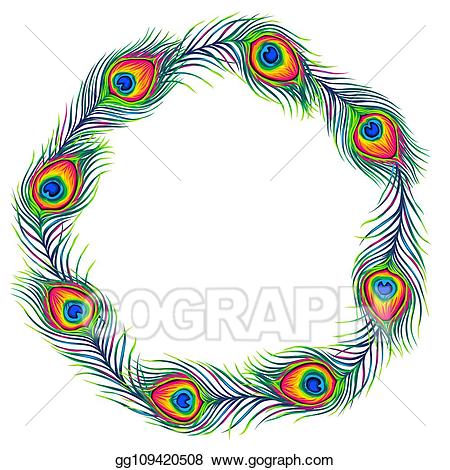 feathers clipart frame