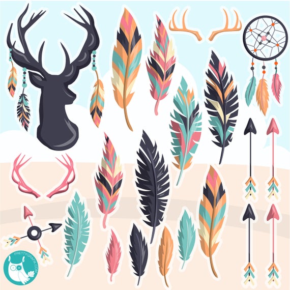 feathers clipart vector
