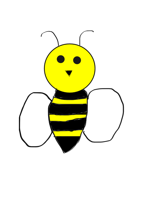 February clipart bee. Image of bumble clip