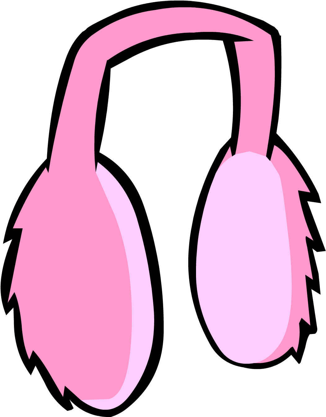 February clipart club. Earmuffs transparent 