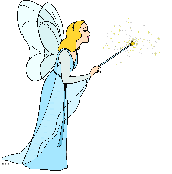 february clipart fairy