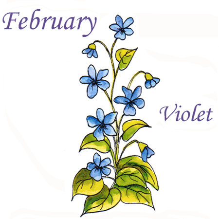 february clipart february flower