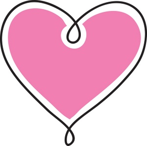 february clipart heart