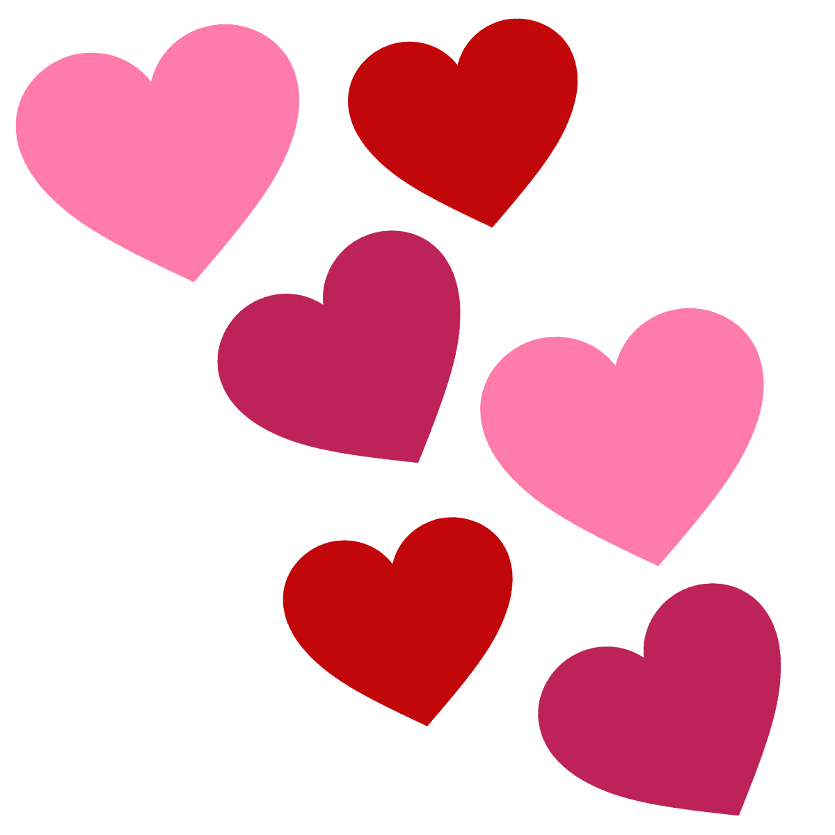 february clipart heart