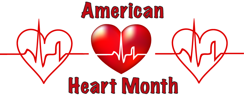 february clipart heart healthy