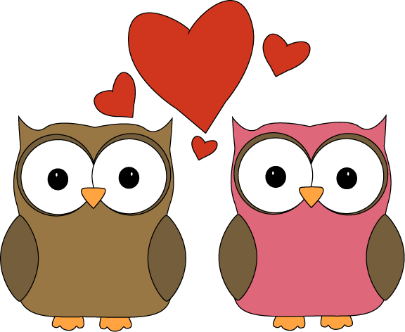 owls clipart love