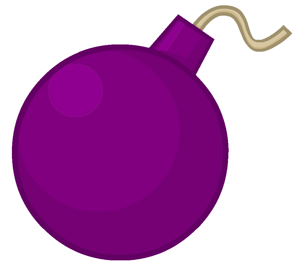 Image bomby icon png. February clipart purple
