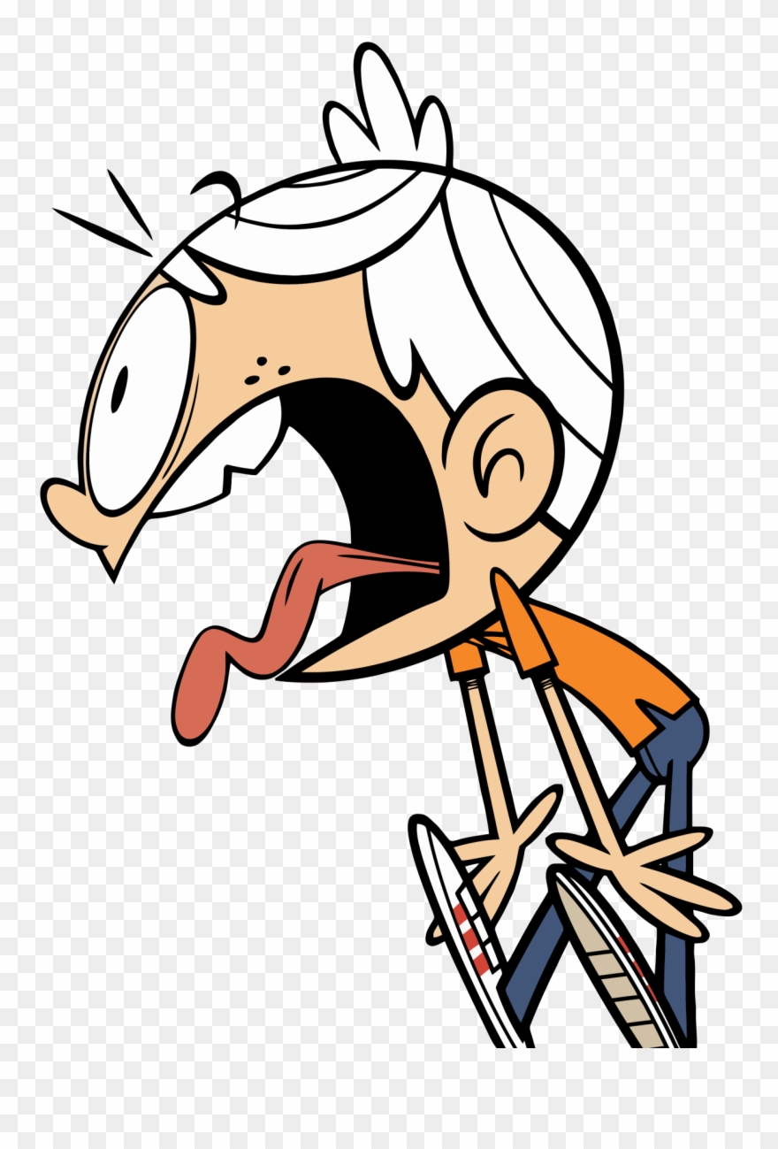 Loud house lincoln run. February clipart subway art