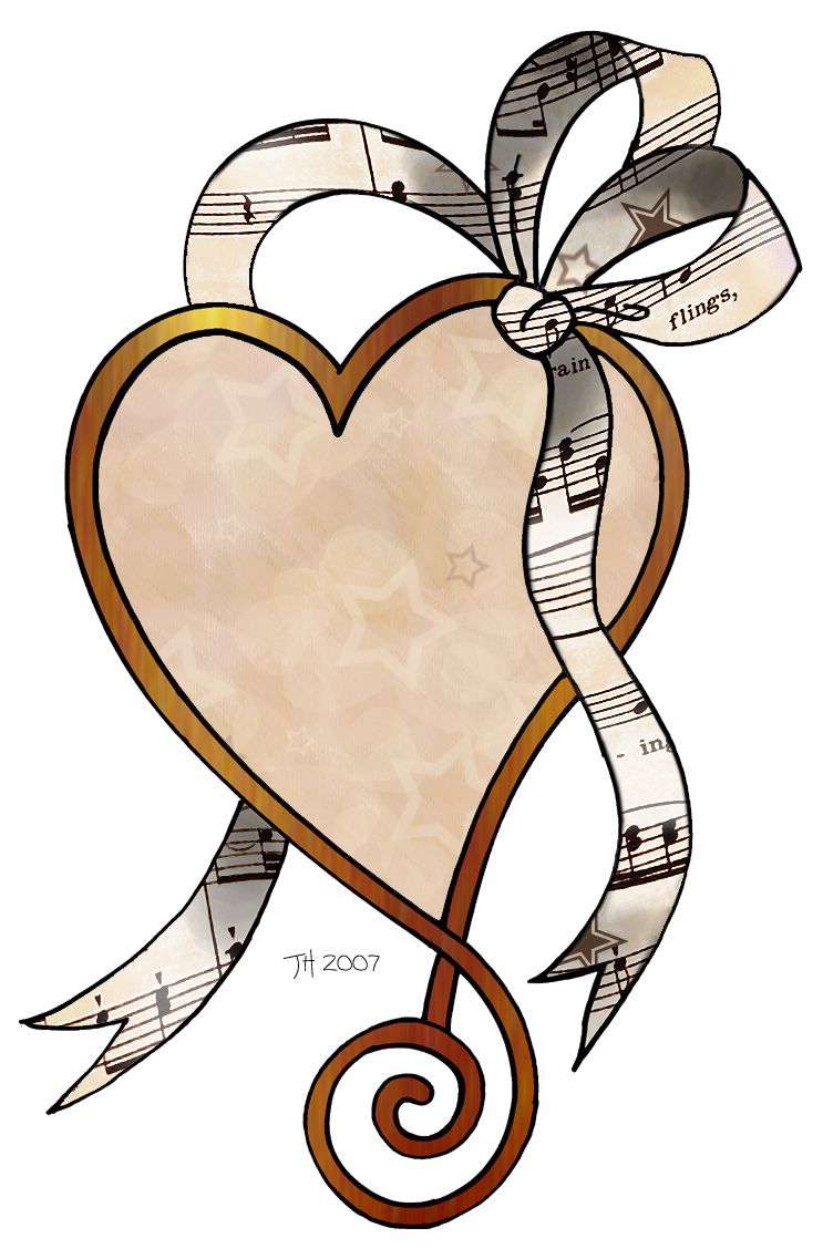 february clipart vintage