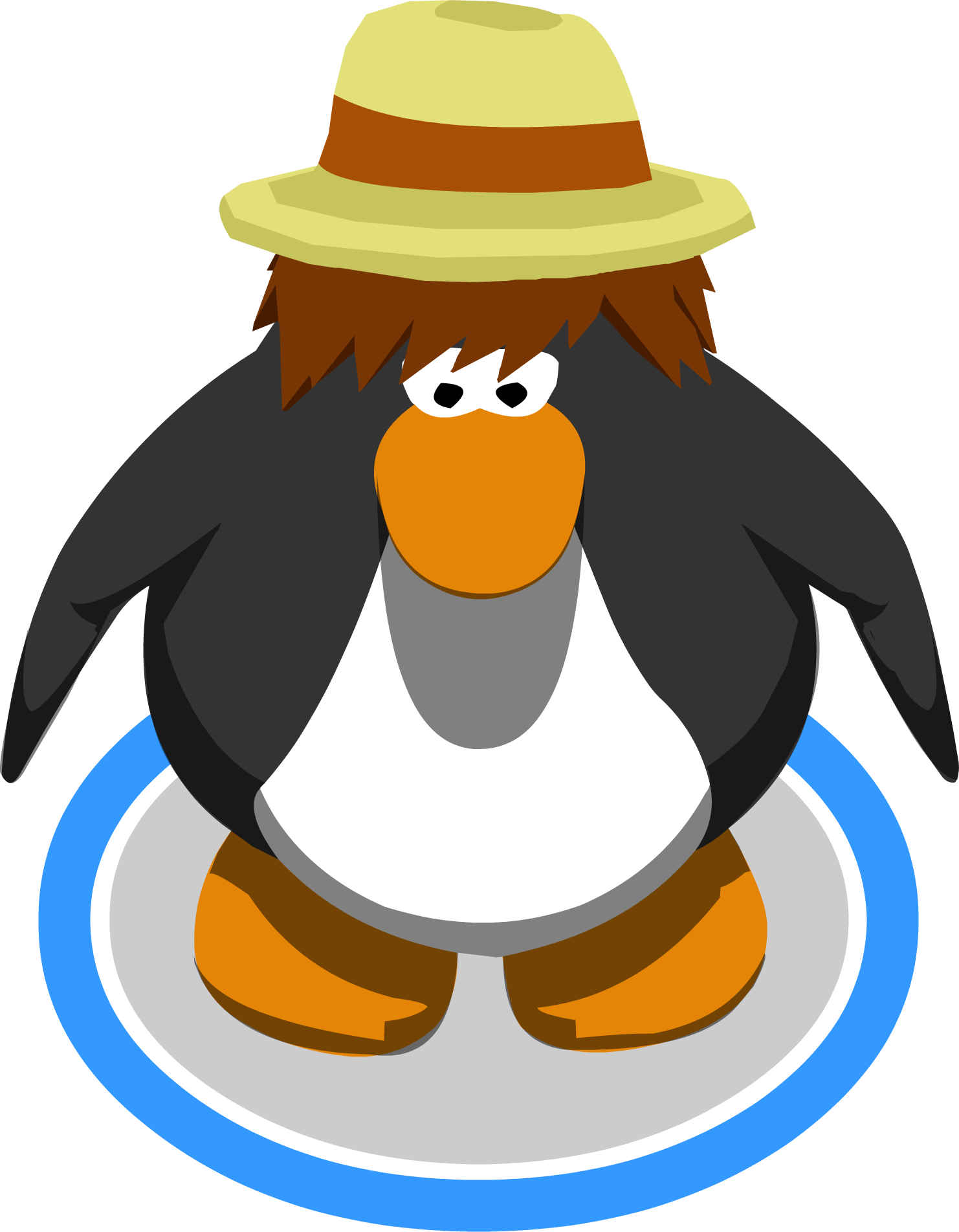 fedora clipart club penguin